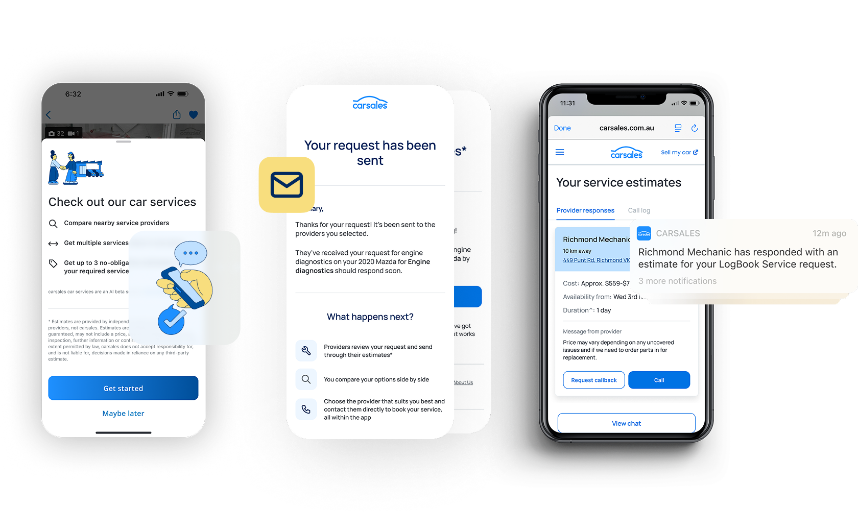 Automated customer communication